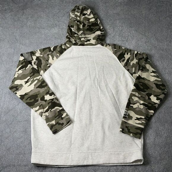 Maryland Terrapins Colosseum L Hoodie Salute To Service Embroidered Sweatshirt - Picture 7 of 9